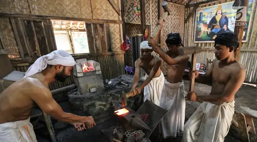 teknologi pembuatan keris